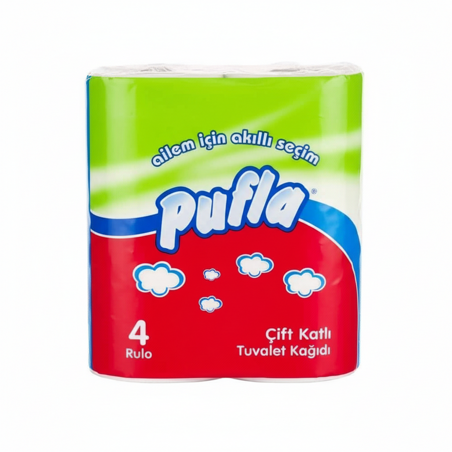 Pufla Tuvalet Kağıdı 4 Rulo