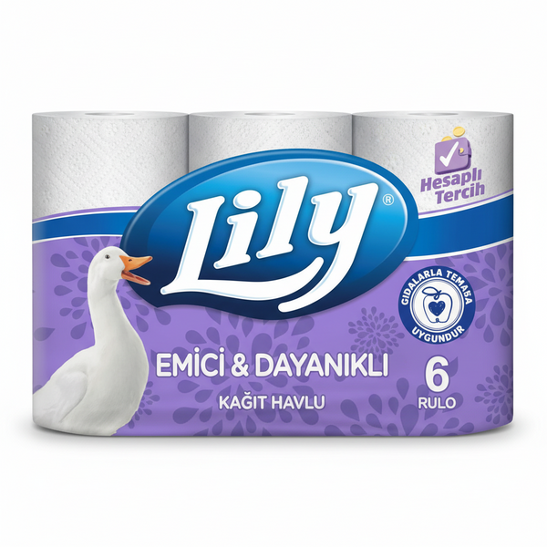 Lily Kağıt Havlu 6 Rulo