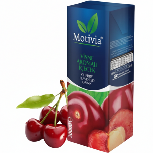 Motivia Vişne Aromalı İçecek 200ML