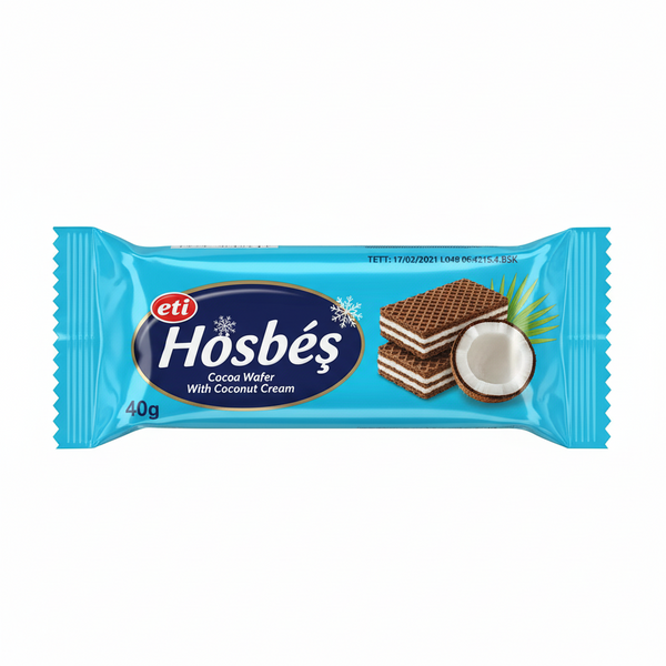 Eti Hoşbeş Hindistan Cevizli Gofret 40gr