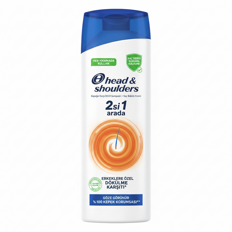 Head Shoulders 2si1 Arada Erkeklere Özel Dökülme Karşıtı Şampuan 350 ml