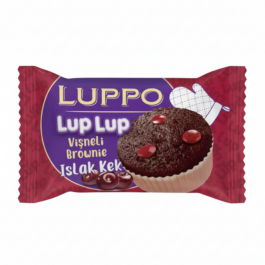 Şölen Luppo Lup Lup brownie Vişneli Islak Kek 40 gr