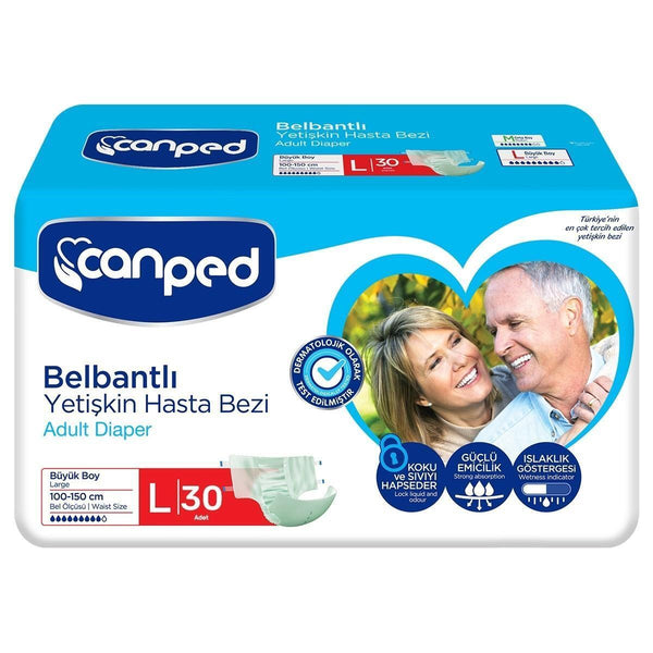 CanPed Hasta Bezi Büyük Boy 30lu