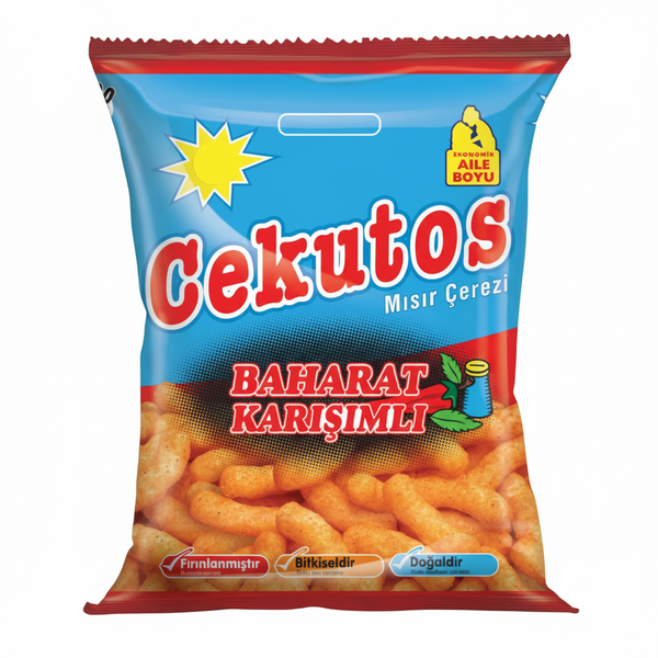 Cekutos Mısır Çerezi POŞET 30TL