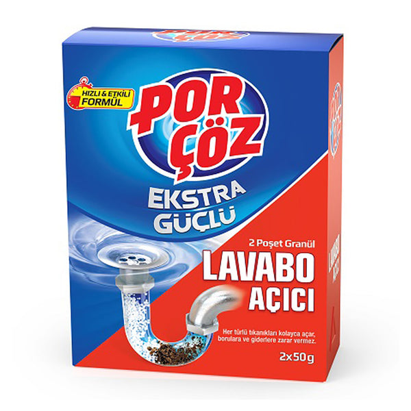 Porçöz Lavabo Açıcı  Granül 100 gr