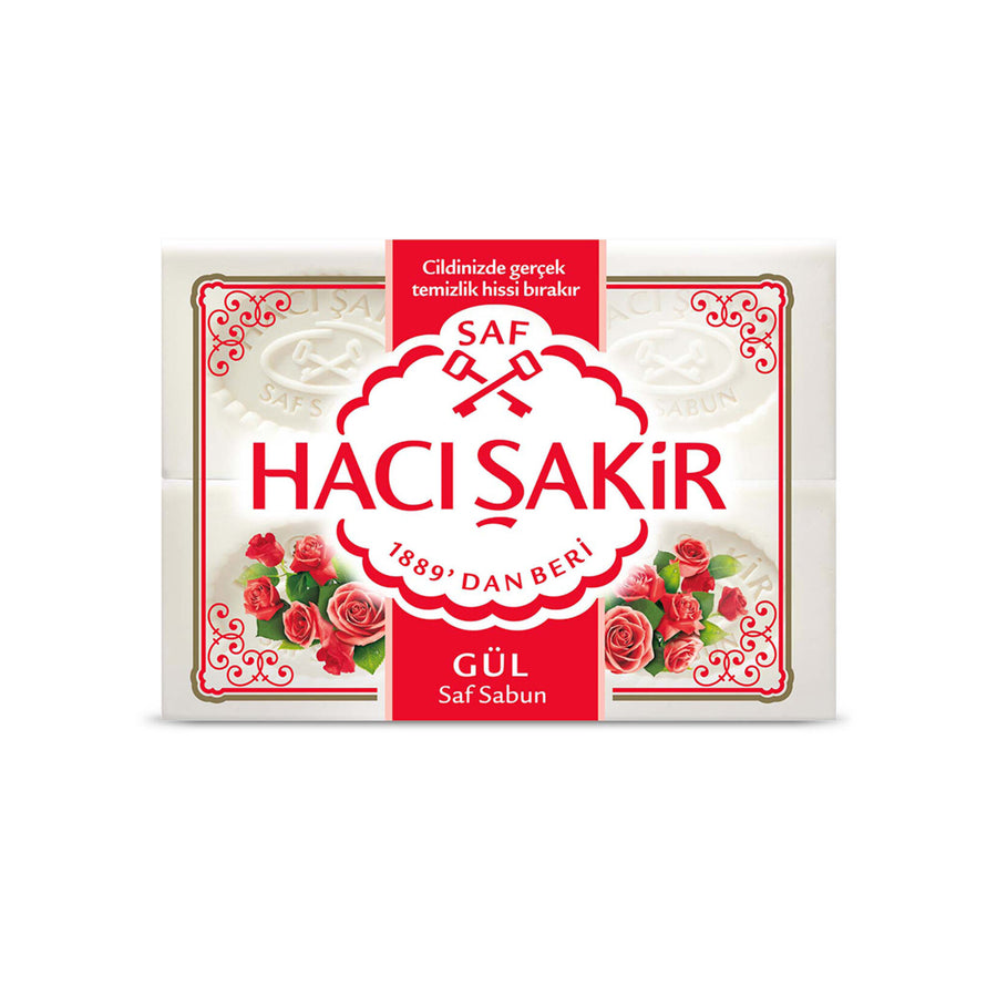 Hacı Şakir Banyo Sabunu Gül Tekli 150gr