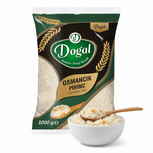 Doğal Paket Osmancık Pirinç 1Kg