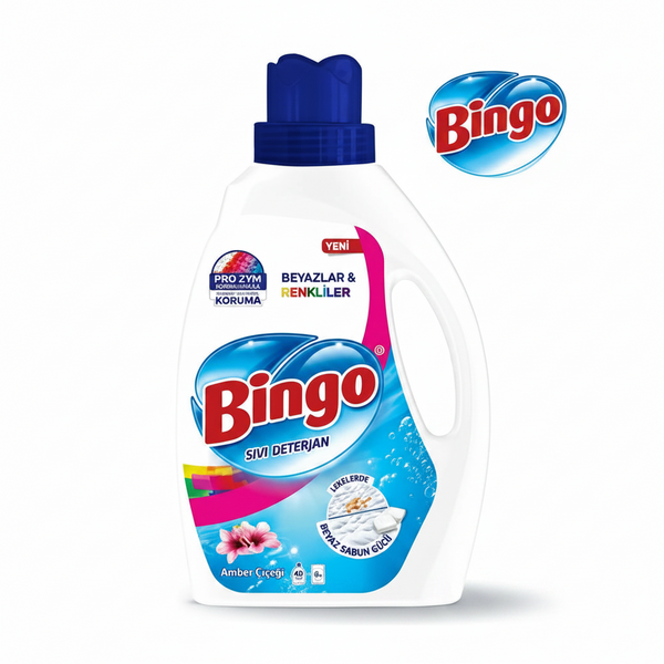 Bingo Sıvı Deterjan Amber 2600ml