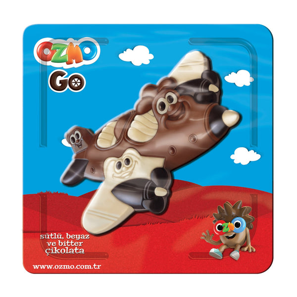 Ozmo Go Sütlü Beyaz  Bitter Çikolata 30 Gr