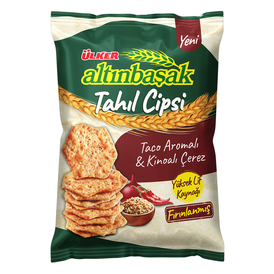 Ülker Altınbaşak Tahıl Cipsi taco kinao 50gr