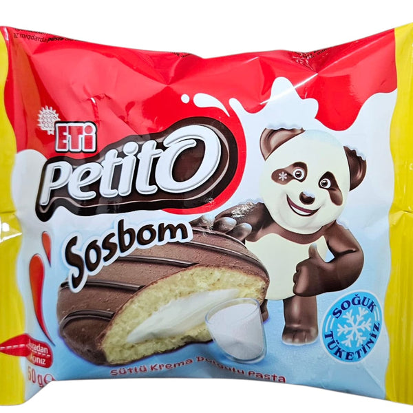 Eti Sosbom Sütlü Krema Dolgulu Pasta 50gr