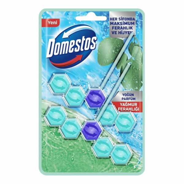 Domestos WC Blok Yağmur Ferahlığı 50 gr