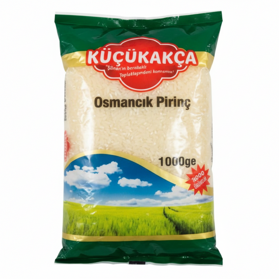 Küçükakça Paket 1 Kg Osmancık Pirinç