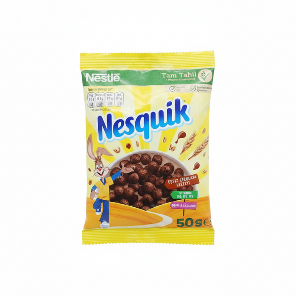 Nestle Nesquik Kakaolu Buğday ve Mısır Gevreği 50gr