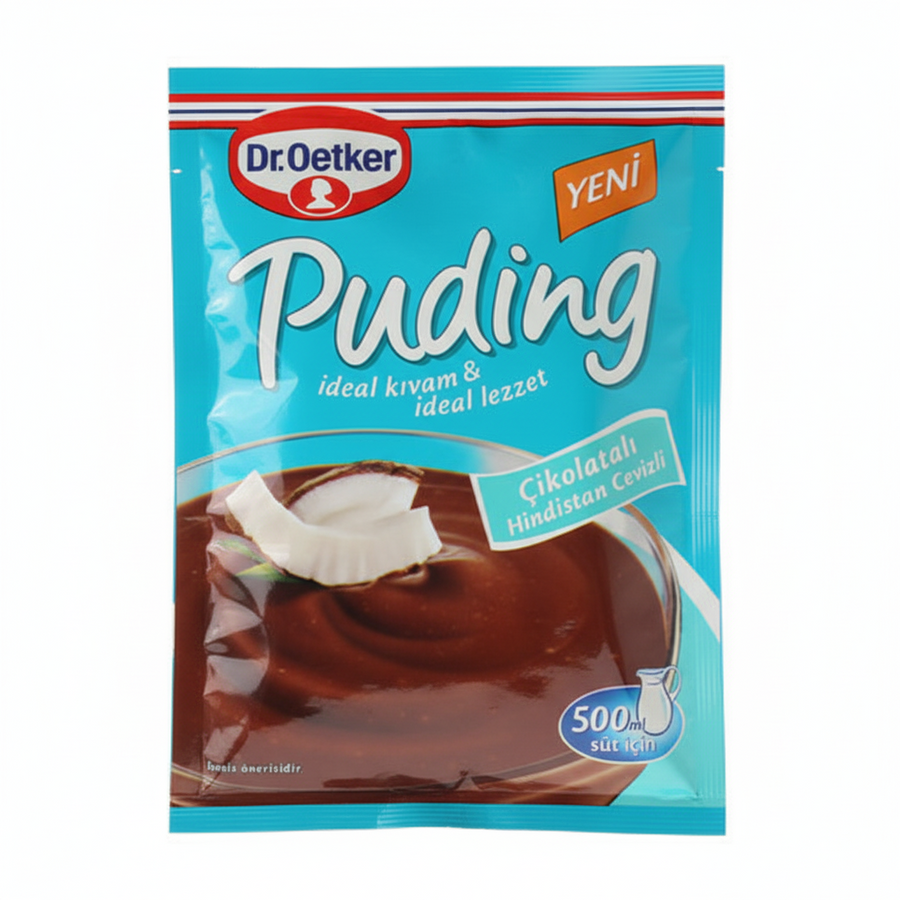 Dr. Oetker Çikolatalı Hindistan Cev. Puding 100Gr