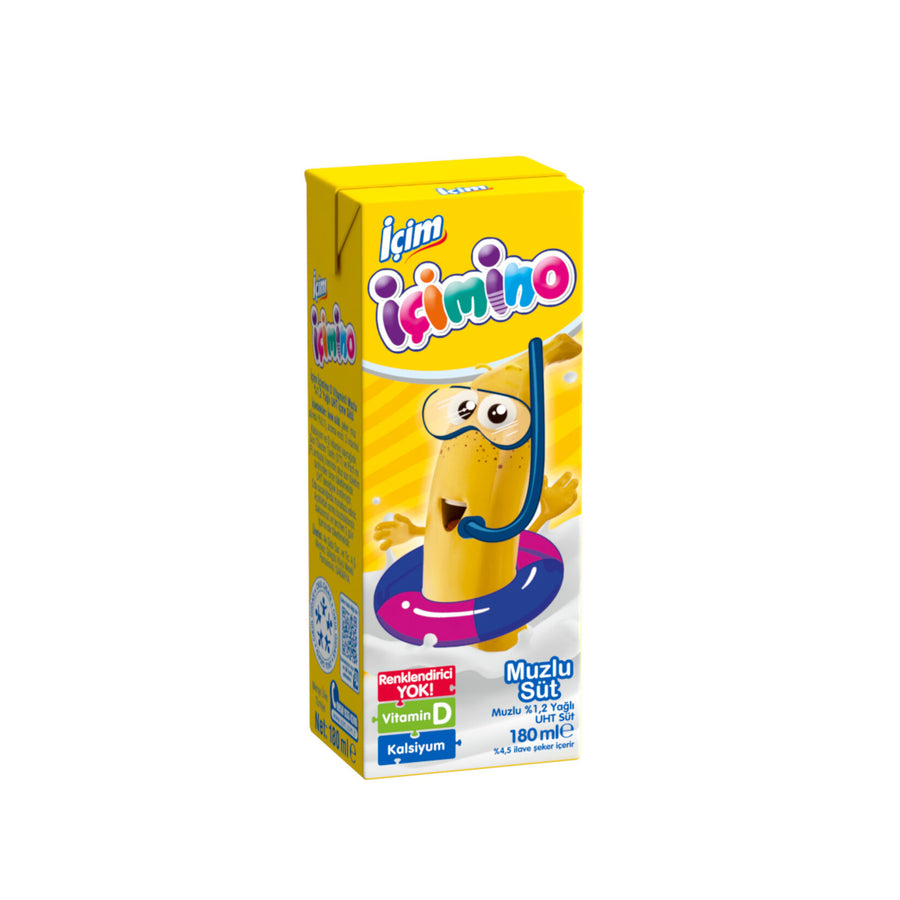 İçim İçimino Süt Aromalı muzlu 180 ml