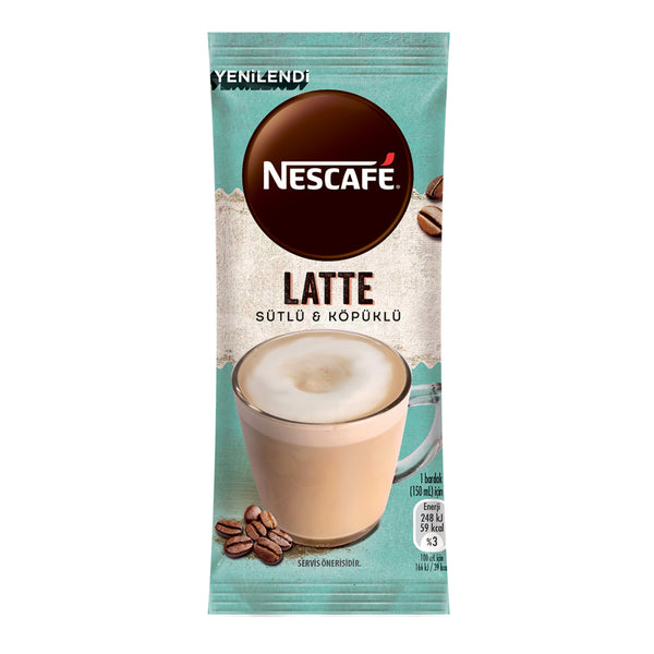 Nescafe Latte Sütlü Köpüklü Kahve 14,5 gr