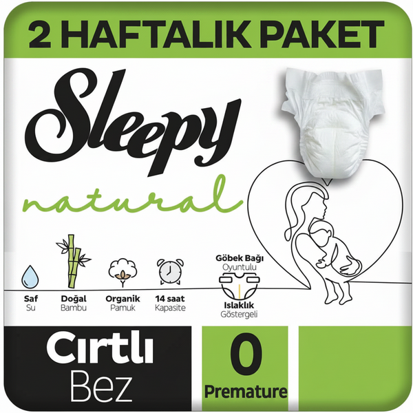 Sleepy Çocuk Bezi 0 numara Jumbo Prematüre