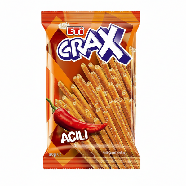 Eti Crax Acılı Çubuk Kraker 50gr