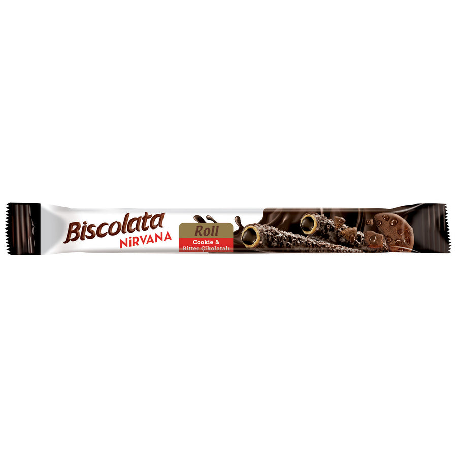 Şölen Biscolata Nirvana Roll Bitter Çikolatalı 27,5 gr