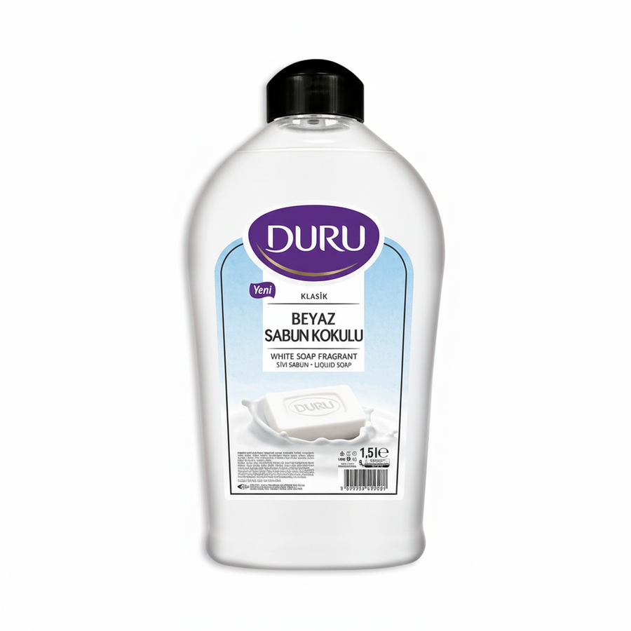 Duru Sıvı El Sabunu Beyaz Sabun Kokulu 300 ml