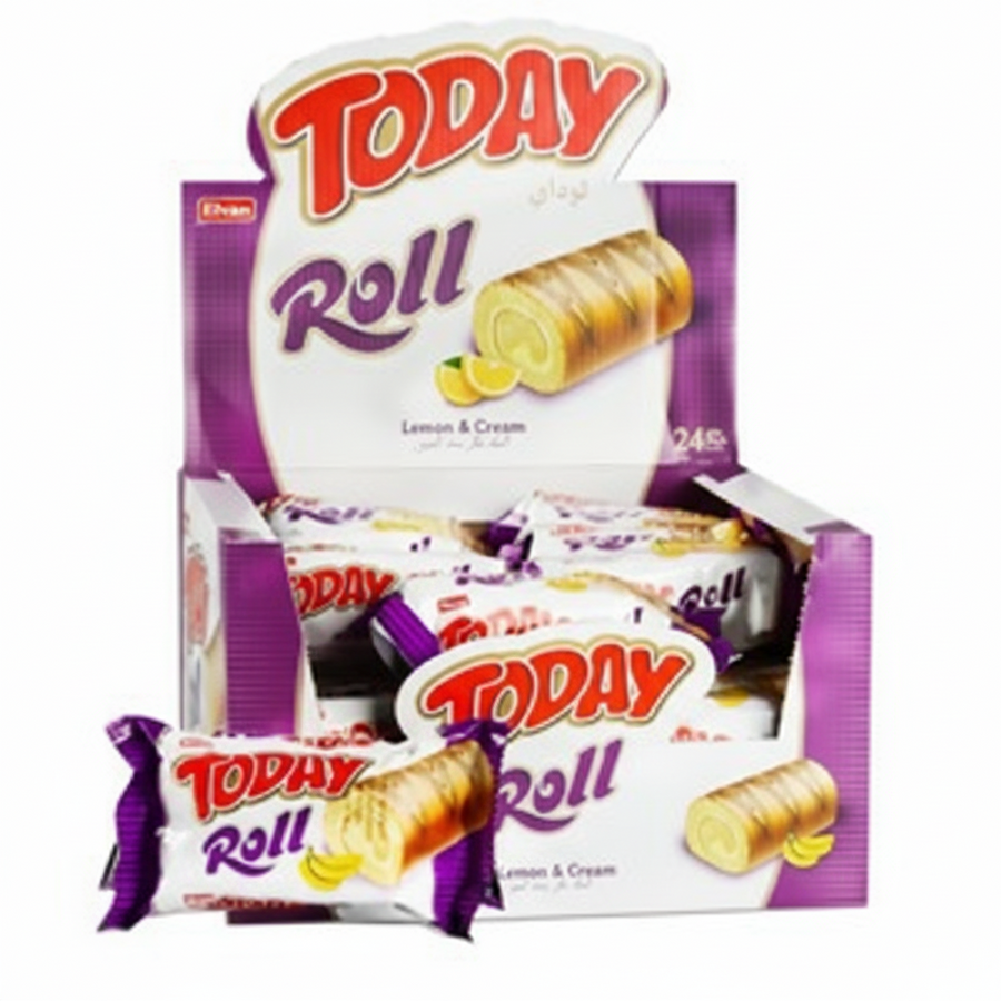 Elvan Today Swiss Roll Kek Fındık 40 g