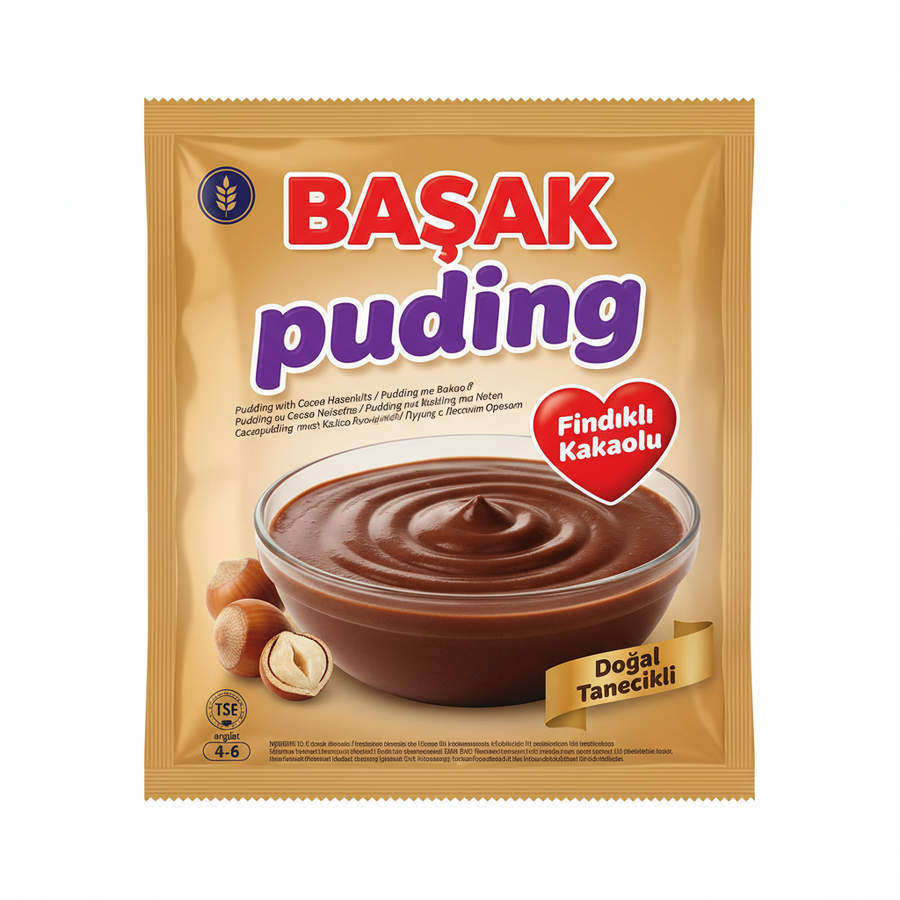 Başak Puding  Fındıklı Kakaolu 105 gr