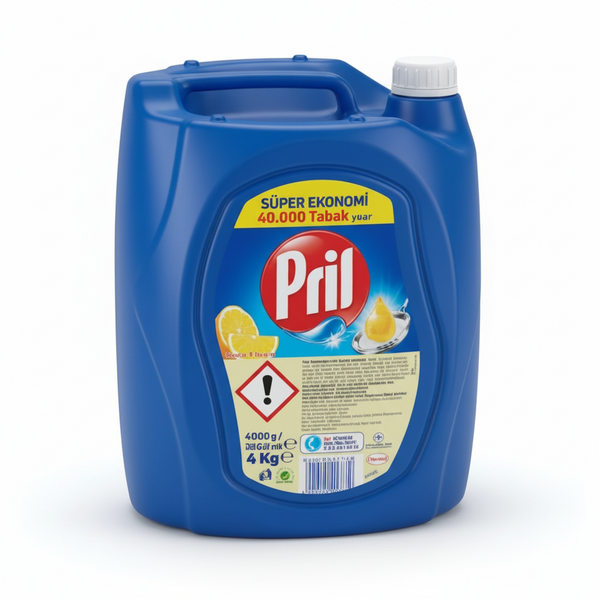 Pril 4 Kg Klasik Bulaşık Deterjanı Limon