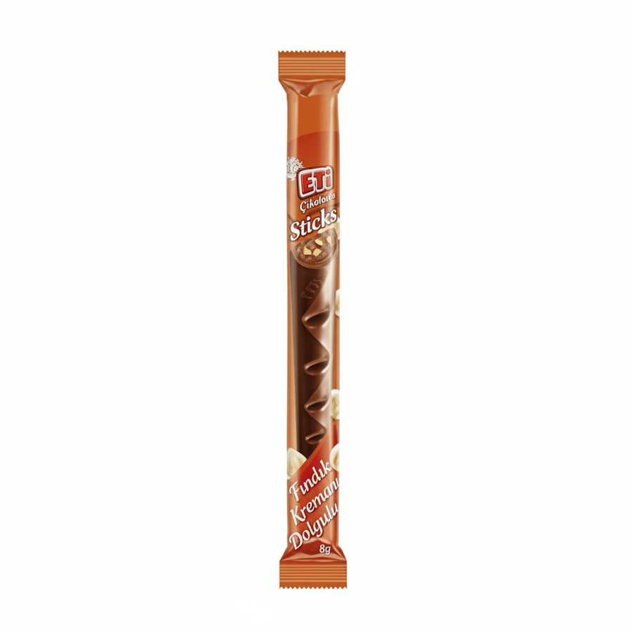 Eti Çikolata Sticks Karamelli 8GR