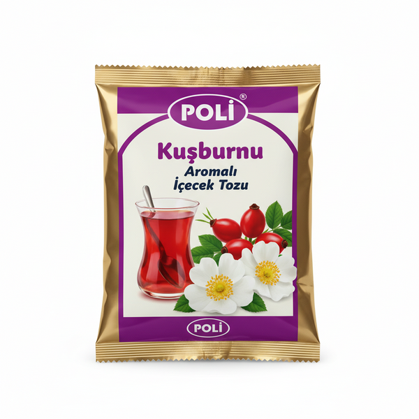 Poli Kuşburnu Aromalı İçecek Tozu 300g
