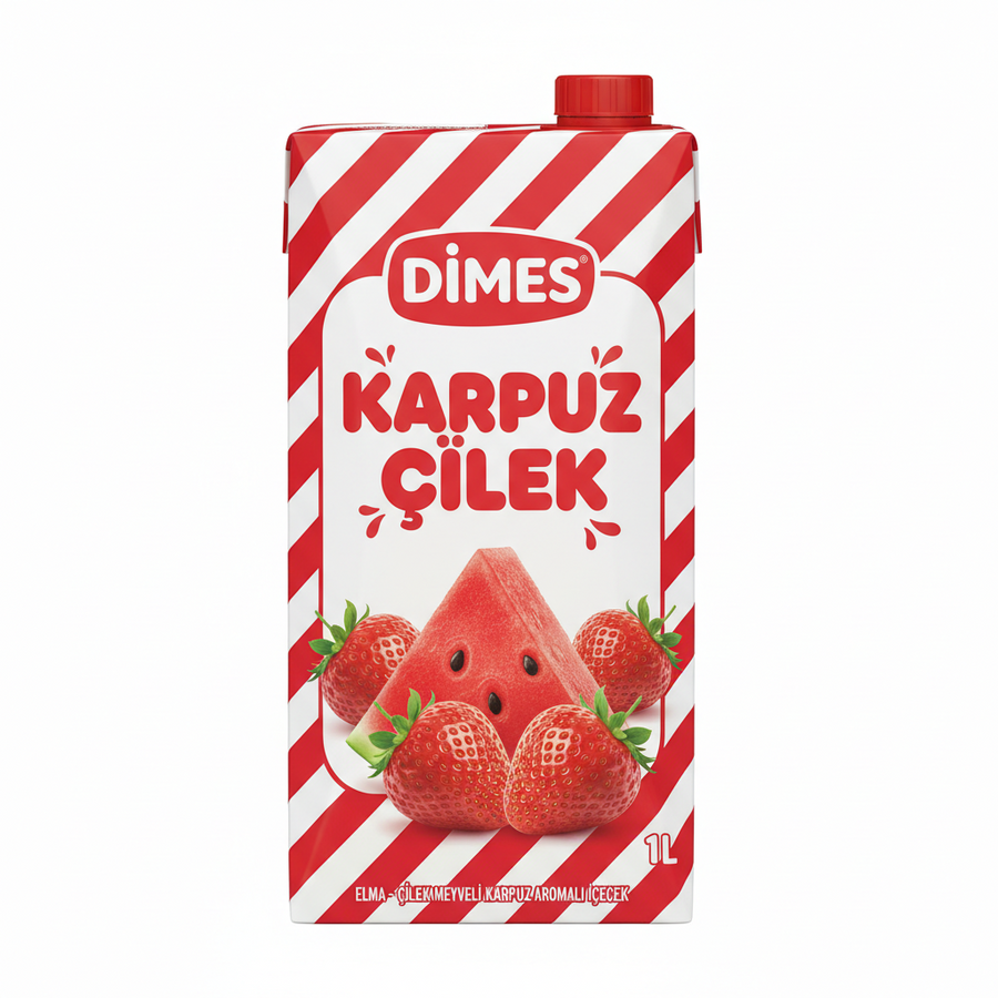 Dimes Karpuz Çilek 1lt