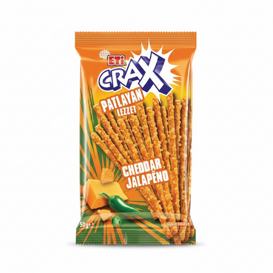 Eti Crax Patlayan Lezzet Ketçap Jalapeno 50 gr