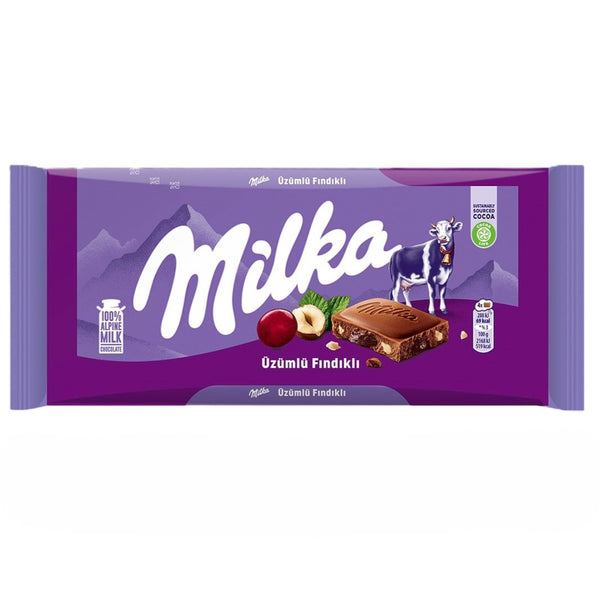 Milka Üzümlü Fındıklı 80 g