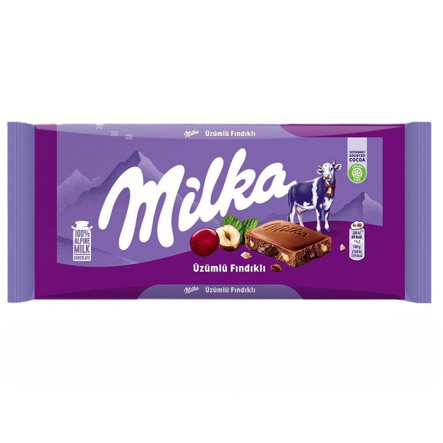 Milka Üzümlü Fındıklı 80 g