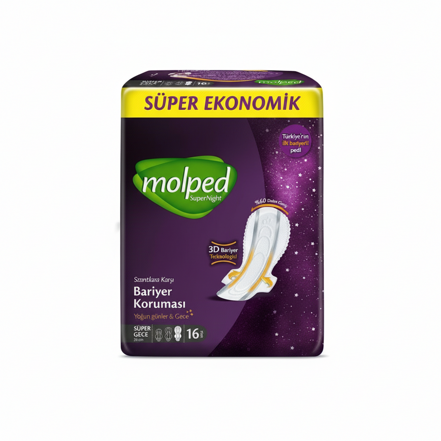 Molped SüperNight Gece 16 Adet