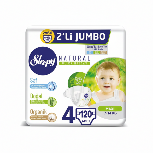 Sleepy Çocuk Bezi 4+ Numara  jumbo Paket