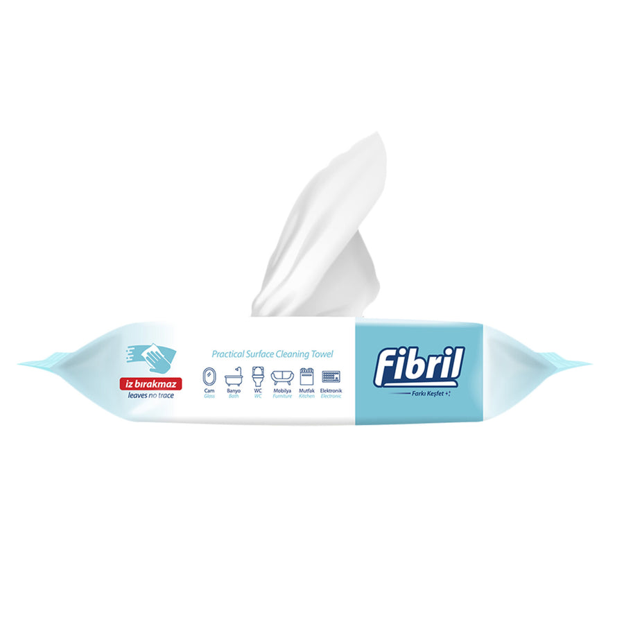 Fibril Yüzey Temizleme Havlusu 90 Adet