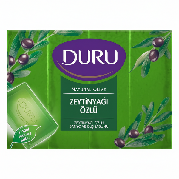Duru Banyo Sabunu Yeşil Zeytinyağlı 4*150gr