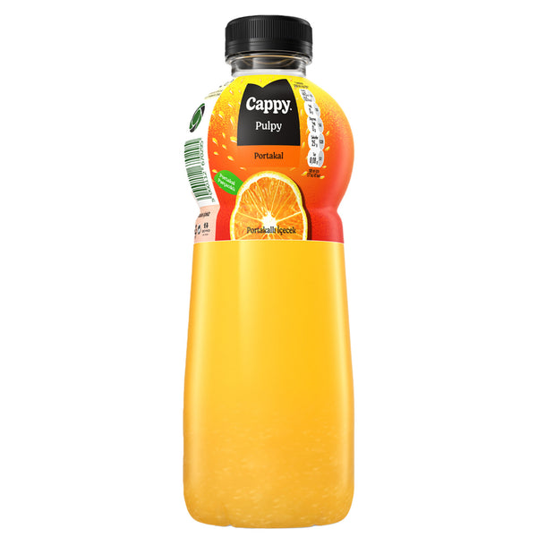 Cappy Pulpy Portakal Parçacıklı Pet 1L