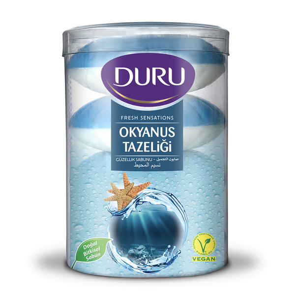 Duru Güzellik Sabunu Okyanus Tazeliği 4x100