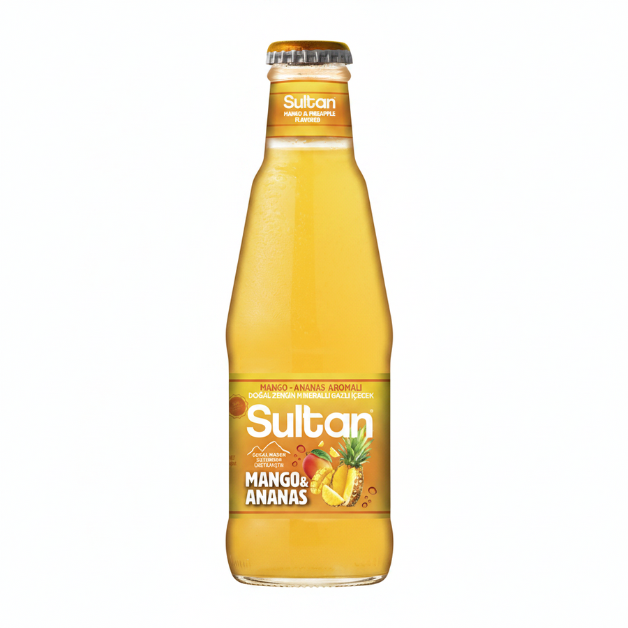 Sultan Laçin Mango Ananas Maden Suyu  200ml