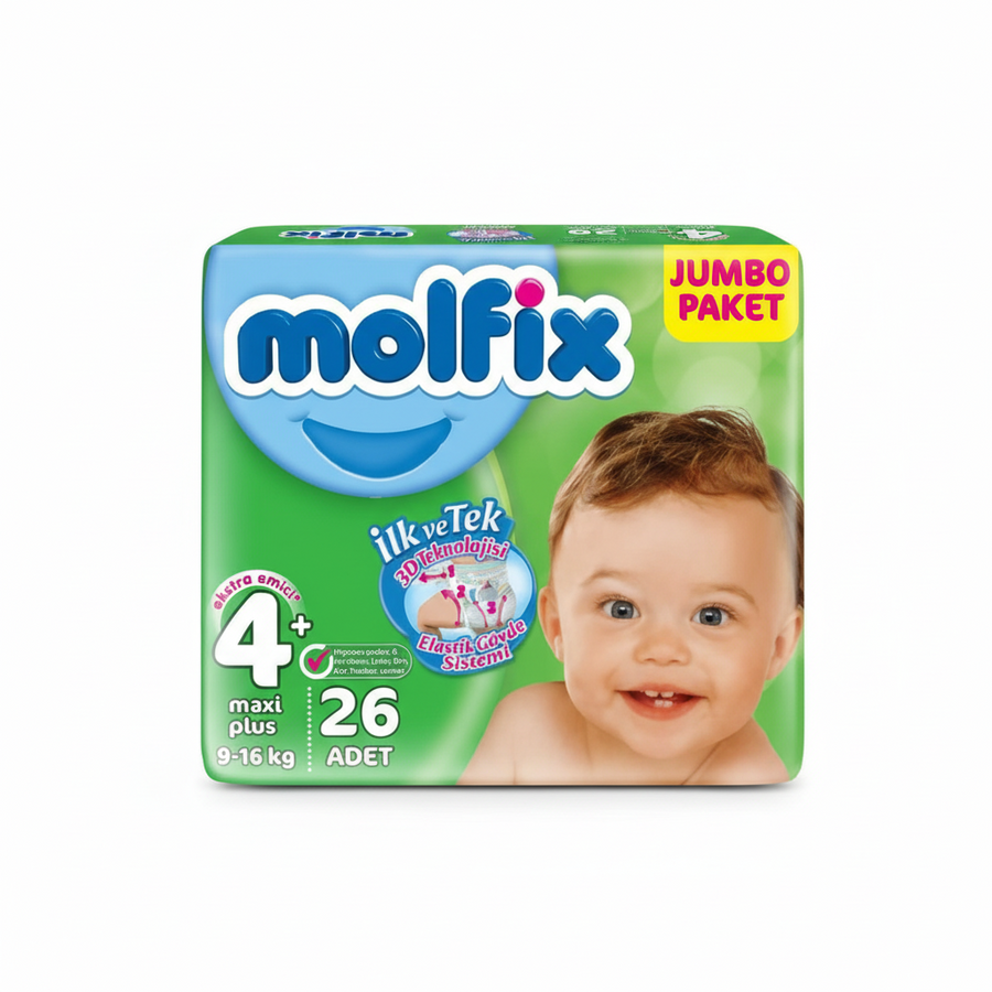 Molfix 4+ Maxi Jumbo 26 Ad