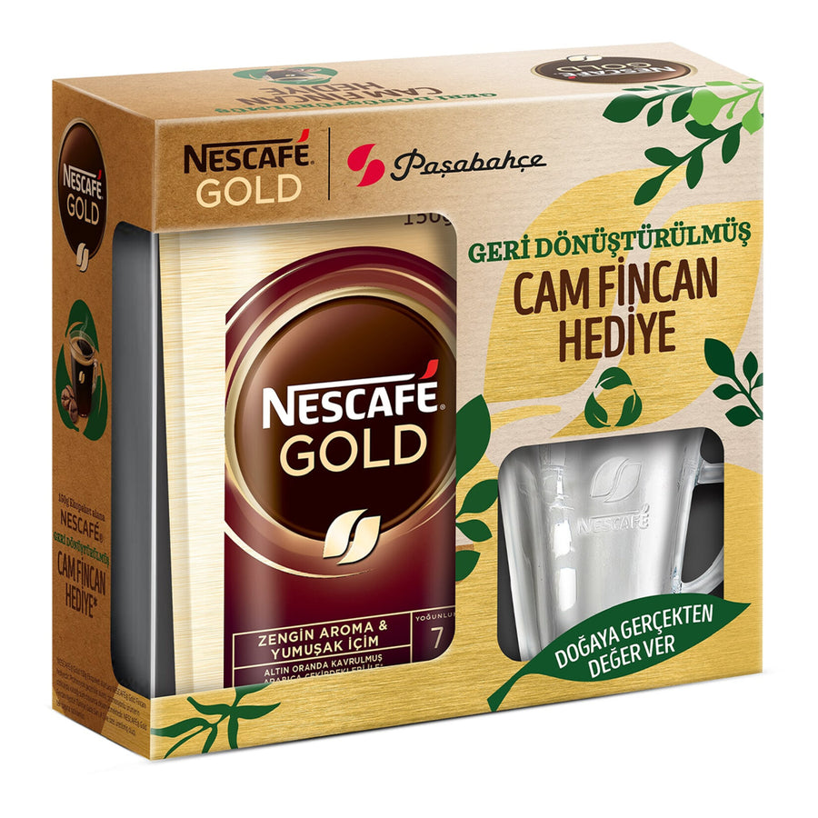 Nescafe Gold Eko 150g Geridönüşüm Bardaklı