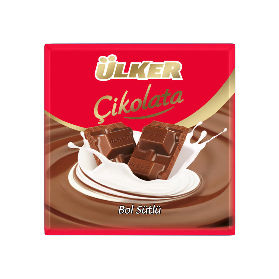 Ülker Çikolata Bol Sütlü Kare 60gr