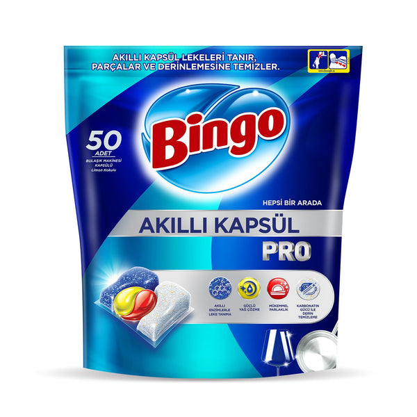 Bingo Bulaşık Tableti Pro 50 li