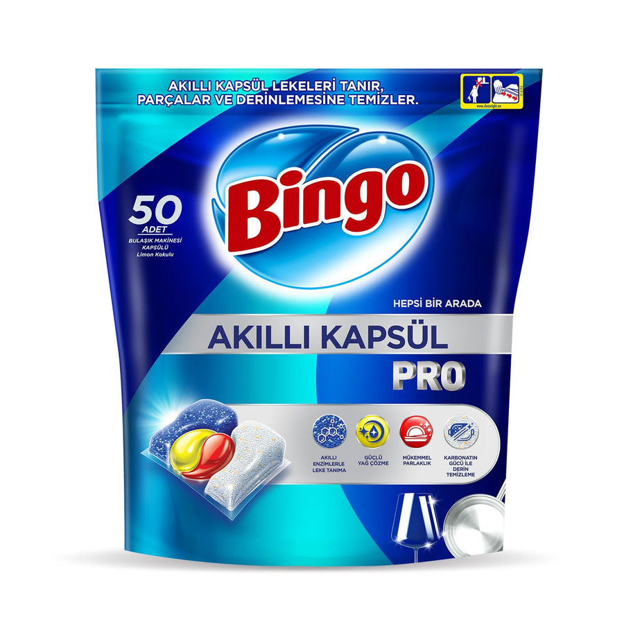 Bingo Bulaşık Tableti Pro 50 li
