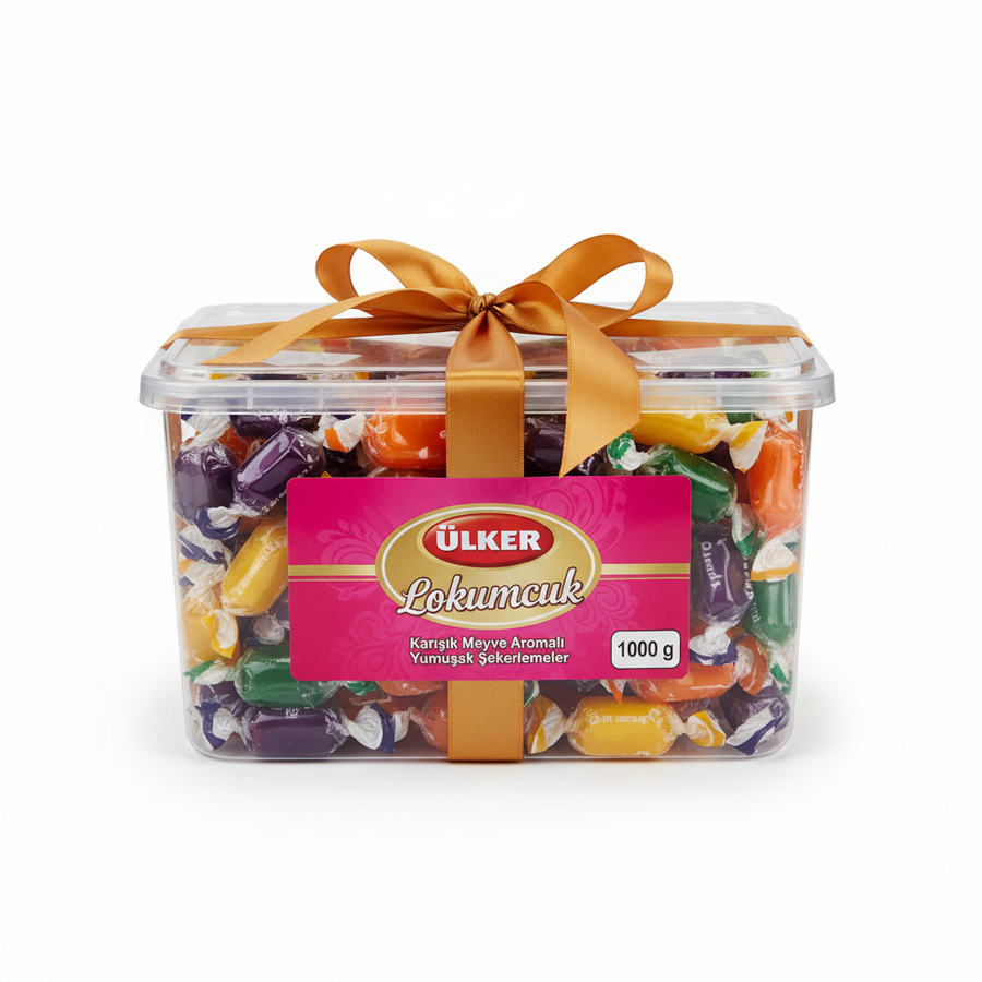 Ülker Lokumcuk Karışık Meyve Arolmalı 1000 gr