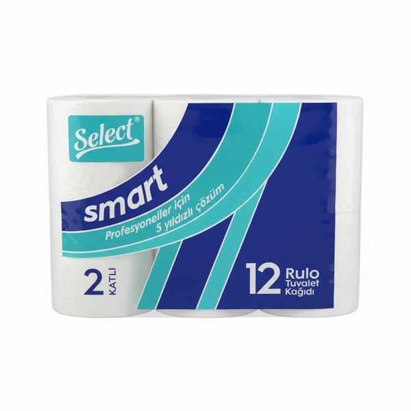 Select Tuvalet Kağıdı 2 katlı 12 Rulo