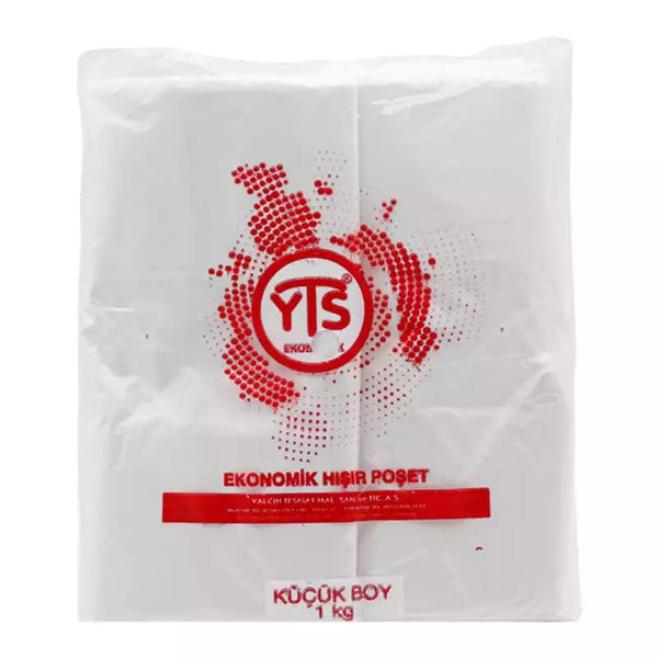 YTS Ekonomik Beyaz Küçük Boy  Poşet 1kg