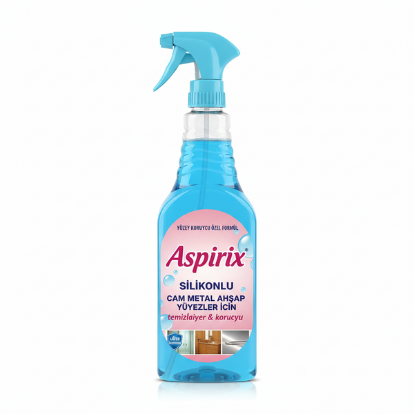Aspirix Silikonlu Cam Temizleyici 750ml